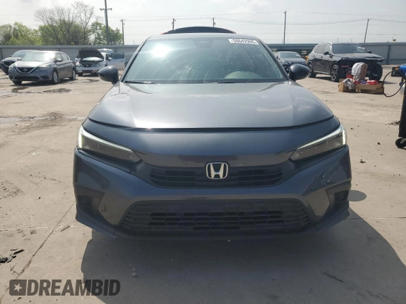 2024 Honda Civic Sedan Sport with VIN 2HGFE2F59RH502624, listed as a Copart auction lot 50642995 with 47,808 mi miles and Salvage Title. Bid and sale history available at carsss.com. Image 5.