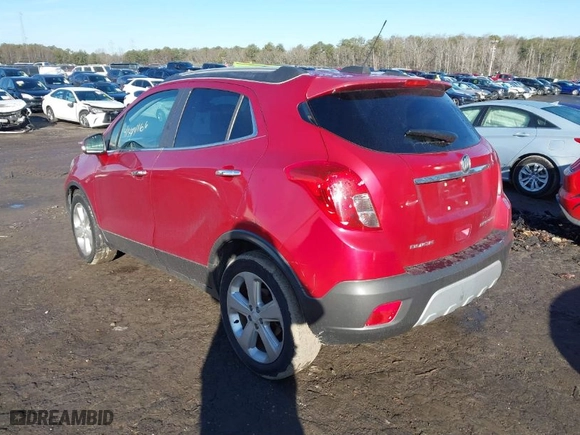 2015 Buick Encore Convenience with VIN KL4CJBSB1FB040115, listed as a IAAI auction lot 41444166 with 140,210 mi miles. Bid and sale history available at carsss.com. Image 3.