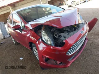 2016 Ford Fiesta SE with VIN 3FADP4BJ2GM176040, listed as a IAAI auction lot 41940246 with 110,877 mi miles. Bid and sale history available at carsss.com. Image 1.