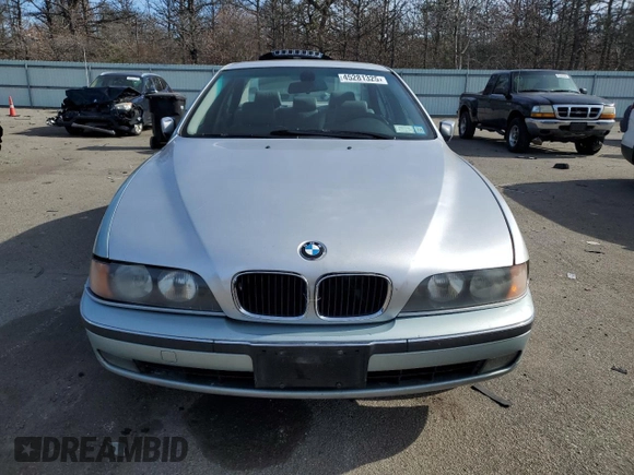 2000 BMW 5 Series 528iA with VIN WBADM6344YGV03599, listed as a Copart auction lot 45281325 with 174,667 mi miles and Salvage Title. Bid and sale history available at carsss.com. Image 5.