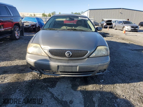 2004 Mercury Sable LS Premium with VIN 1MEHM55S84A614002, listed as a Copart auction lot 56582965 with 185,589 mi miles and Salvage title. Bid and sale history available at DreamBid. Image 5.