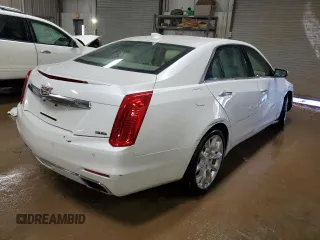 2015 Cadillac CTS Performance AWD with VIN 1G6AY5S3XF0142921, listed as a Copart auction lot 50344955 with 78,494 mi miles and Salvage Title. Bid and sale history available at DreamBid. Image 3.