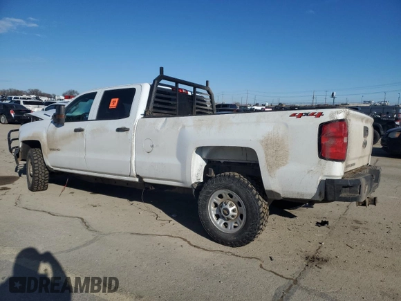2019 Chevrolet Silverado 3500HD Work Truck with VIN 1GC4KVCY8KF233635, listed as a Copart auction lot 88246525 with 92,341 mi miles and Salvage Title. Bid and sale history available at carsss.com. Image 2.