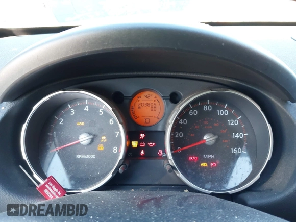 2008 Nissan Rogue SL with VIN JN8AS58V58W128582, listed as a IAAI auction lot 42055041 with 203,805 mi miles and . Bid and sale history available at DreamBid. Image 7.