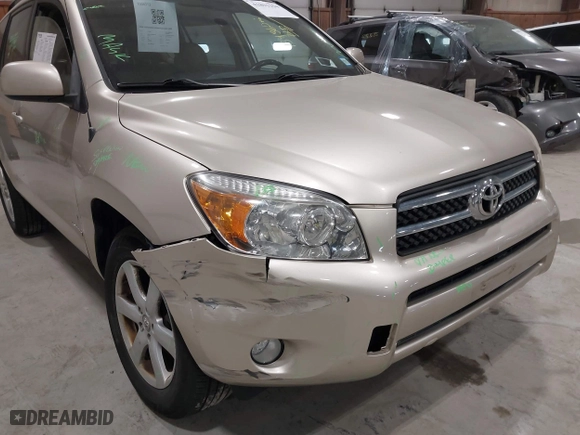 2008 Toyota RAV4 Ltd with VIN JTMBD31V086072673, listed as a IAAI auction lot 41891194 with 134,360 mi miles. Bid and sale history available at carsss.com. Image 17.