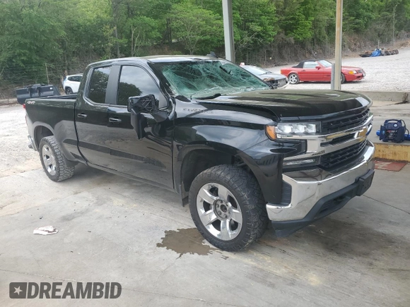 2020 Chevrolet Silverado 1500 LT with VIN 1GCRYDED2LZ161646, listed as a Copart auction lot 54056965 with 174,986 mi miles and Salvage Title. Bid and sale history available at DreamBid. Image 4.