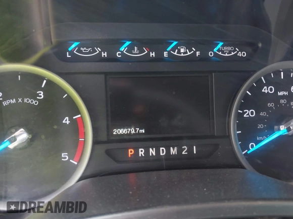 2017 Ford Super Duty F-250 SRW Lariat with VIN 1FT7W2BT0HEF27194, listed as a IAAI auction lot 42061350 with 206,679 mi miles. Bid and sale history available at carsss.com. Image 7.