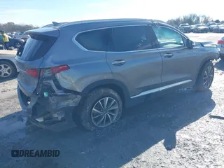 2019 Hyundai Santa Fe Limited with VIN 5NMS53ADXKH041588, listed as a IAAI auction lot 41423183 with 84,246 mi miles. Bid and sale history available at carsss.com. Image 4.