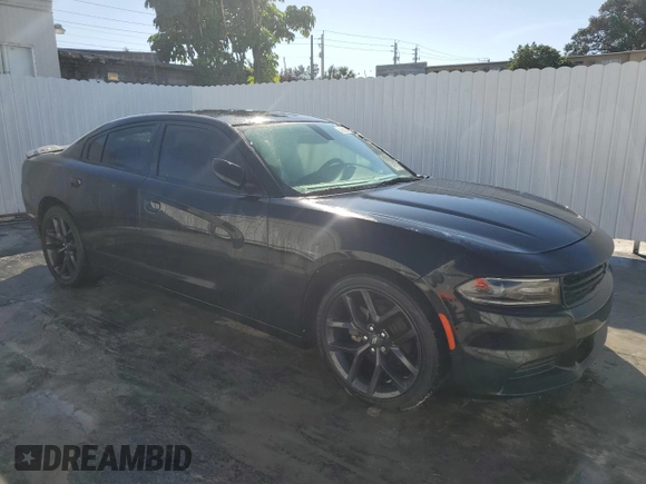 2021 Dodge Charger SXT with VIN 2C3CDXBG3MH533969, listed as a Copart auction lot 42821045 with 26,717 mi miles and Clean Title. Bid and sale history available at DreamBid. Image 4.