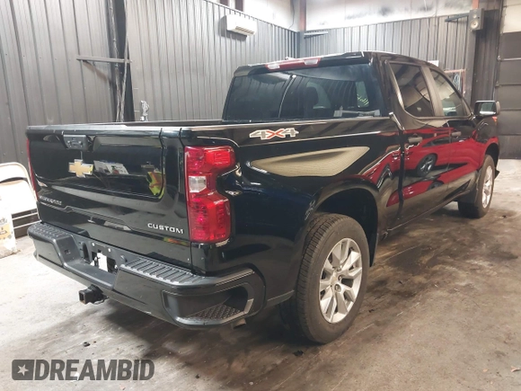 2023 Chevrolet Silverado 1500 Custom with VIN 3GCPDBEK7PG165087, listed as a IAAI auction lot 41667166 with 12,335 mi miles and . Bid and sale history available at DreamBid. Image 4.