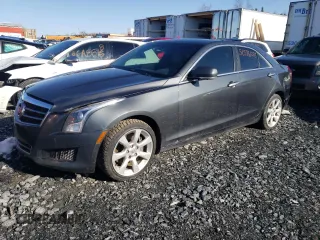 2014 Cadillac ATS Luxury AWD with VIN 1G6AH5RX4E0168731, listed as a Copart auction lot 51596255 with 141,471 mi miles and Salvage Title. Bid and sale history available at carsss.com. Image 1.