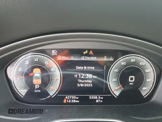 2022 Audi Q5 Sportback S line Premium Plus with VIN WA15AAFY2N2049972, listed as a Copart auction lot 56050245 with 42,730 mi miles and Salvage title. Bid and sale history available at DreamBid. Image 9.