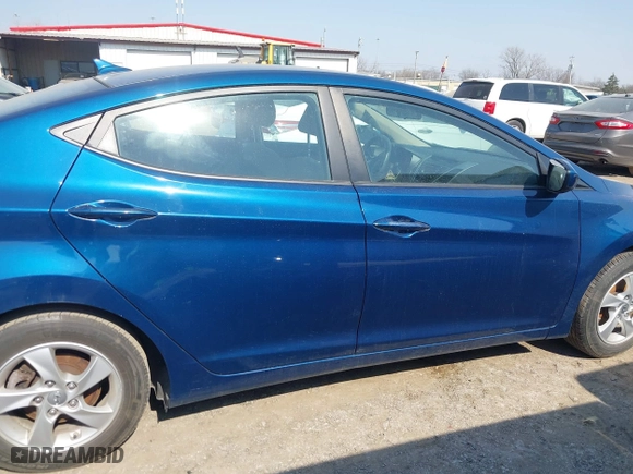 2014 Hyundai Elantra SE with VIN KMHDH4AEXEU044207, listed as a IAAI auction lot 41793567 with 85,102 mi miles. Bid and sale history available at carsss.com. Image 13.