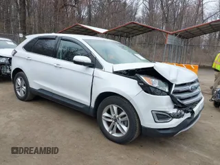 2017 Ford Edge SEL with VIN 2FMPK3J98HBC28132, listed as a IAAI auction lot 41806025 with 108,136 mi miles. Bid and sale history available at carsss.com. Image 1.