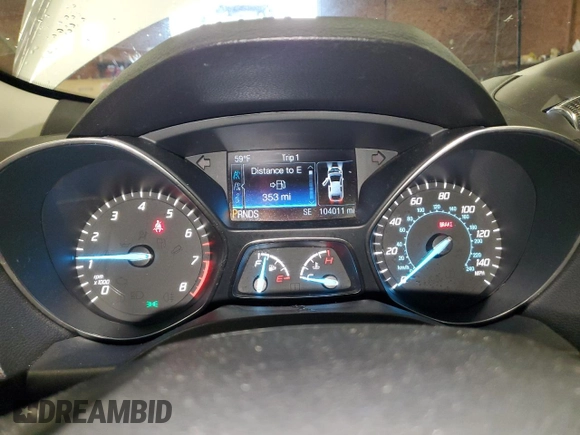2014 Ford Escape Titanium с VIN 1FMCU0J94EUD41993, выставлен на аукционе Copart как лот 56933605 с пробегом 104 011 миль миль и Списание • Salvage title. История ставок и продаж доступна на DreamBid. Изображение 9.