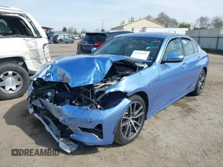 2022 BMW 3 Series 330e with VIN 3MW5P7J01N8C37289, listed as a IAAI auction lot 41765524 with 1 mi miles. Bid and sale history available at carsss.com. Image 20.