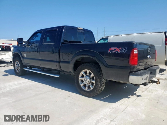 2016 Ford F-250 Lariat with VIN 1FT7W2BT2GEC68805, listed as a Copart auction lot 60745445 with 141,617 mi miles and Salvage title. Bid and sale history available at DreamBid. Image 2.