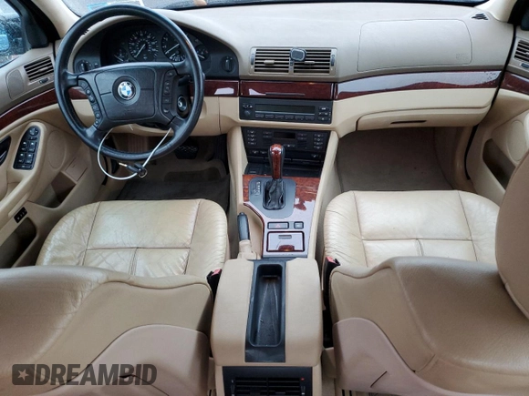 2001 BMW 5 Series 530iA with VIN WBADT63441CF05226, listed as a Copart auction lot 74981094 with 78,490 mi miles and Salvage Title. Bid and sale history available at carsss.com. Image 8.