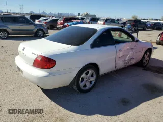 2002 Acura CL Type S with VIN 19UYA42712A004882, listed as a Copart auction lot 46714935 with 157,366 mi miles and Salvage Title. Bid and sale history available at carsss.com. Image 3.