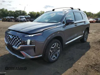 2023 Hyundai Santa Fe Limited z VIN KM8S7DA2XPU087528, wystawiony jako Copart lot #68346424 z przebiegiem 4 957 mil mil oraz Szkoda całkowita • Salvage title. Historia ofert i sprzedaży dostępna na DreamBid. Obrazek 1.