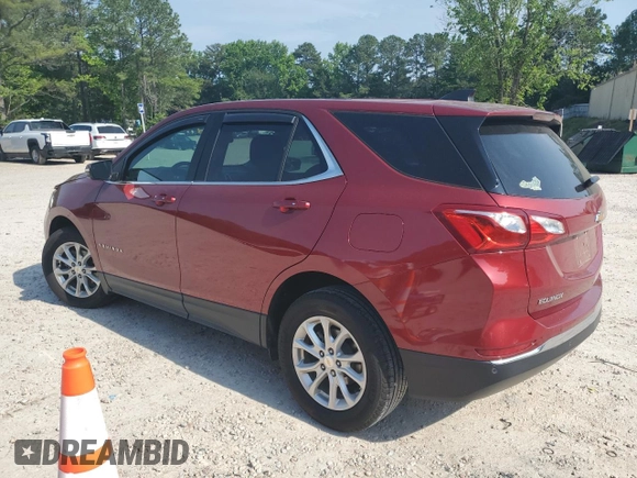 2019 Chevrolet Equinox LT z VIN 2GNAXUEV9K6215776, wystawiony jako Copart lot #57382245 z przebiegiem 78 389 mil mil oraz Szkoda całkowita • Salvage title. Historia ofert i sprzedaży dostępna na DreamBid. Obrazek 2.