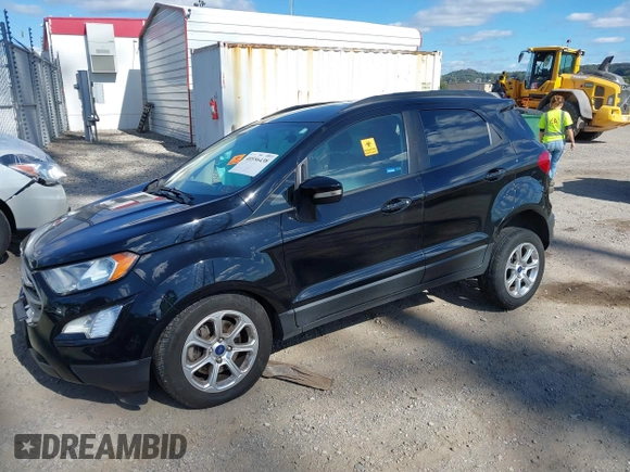 2019 Ford EcoSport SE with VIN MAJ6S3GL3KC301861, listed as a IAAI auction lot 40556438 with 55,668 mi miles and . Bid and sale history available at DreamBid. Image 17.