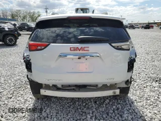 2020 GMC Terrain SLT with VIN 3GKALVEV1LL137814, listed as a Copart auction lot 47792555 with 92,714 mi miles and Salvage Title. Bid and sale history available at DreamBid. Image 6.