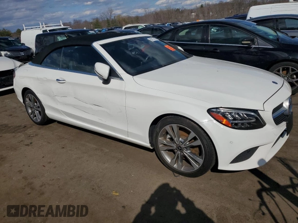 2019 Mercedes-Benz C 300 with VIN WDDWK8EB2KF787410, listed as a Copart auction lot 50117145 with 64,049 mi miles and Salvage title. Bid and sale history available at DreamBid. Image 4.