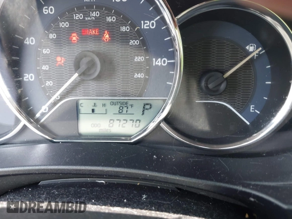 2016 Toyota Corolla L with VIN 5YFBURHE9GP414816, listed as a IAAI auction lot 42424221 with 87,270 mi miles and . Bid and sale history available at DreamBid. Image 15.