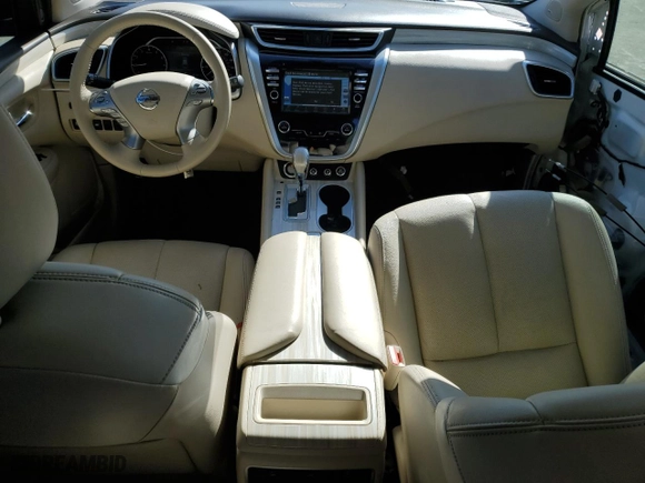 2017 Nissan Murano SL with VIN 5N1AZ2MH1HN153177, listed as a Copart auction lot 42220095 with 57,594 mi miles and Salvage Title. Bid and sale history available at carsss.com. Image 8.