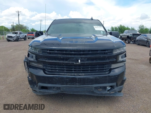 2021 Chevrolet Silverado 1500 RST with VIN 3GCPWDED7MG154321, listed as a IAAI auction lot 40212731 with 80,219 mi miles. Bid and sale history available at carsss.com. Image 6.