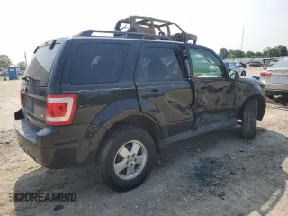 2011 Ford Escape XLT with VIN 1FMCU9DG6BKB03780, listed as a Copart auction lot 60322715 with 97,581 mi miles and Salvage title. Bid and sale history available at DreamBid. Image 3.