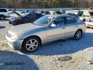 2004 Infiniti G35 w/Leather with VIN JNKCV51F34M719044, listed as a Copart auction lot 89076245 with 179,158 mi miles and Clean Title. Bid and sale history available at DreamBid. Image 1.