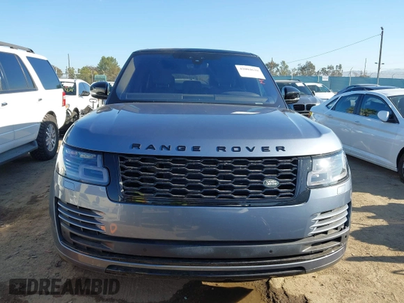 2022 Land Rover Range Rover Westminster with VIN SALGS2RU3NA467420, listed as a IAAI auction lot 42004620 with 38,138 mi miles and . Bid and sale history available at DreamBid. Image 12.