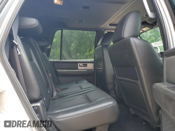 2014 Ford Expedition Limited with VIN 1FMJU1K56EEF33810, listed as a Copart auction lot 56986535 with 378,224 mi miles and Salvage title. Bid and sale history available at DreamBid. Image 11.