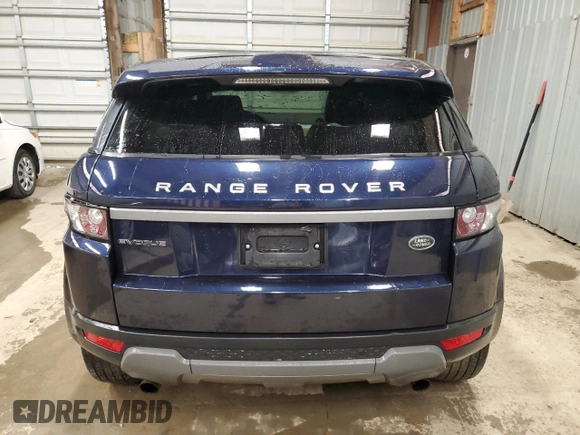 2014 Land Rover Range Rover Evoque Pure Plus with VIN SALVP2BG9EH950866, listed as a Copart auction lot 53538225 with 8,034 mi miles and Clean Title. Bid and sale history available at carsss.com. Image 6.