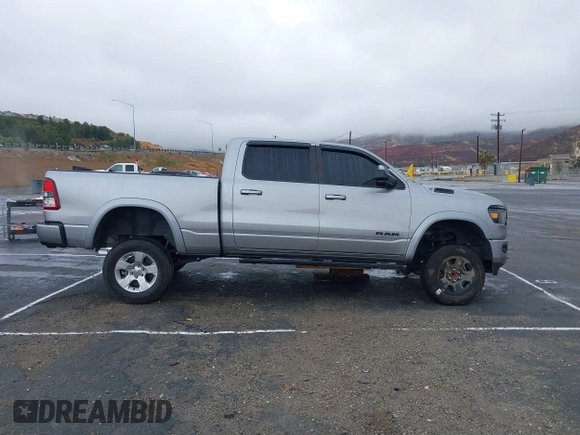 2022 Ram 1500 Big Horn with VIN 1C6RREMT2NN246600, listed as a IAAI auction lot 41481247 with 21,162 mi miles. Bid and sale history available at carsss.com. Image 13.