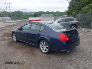 2008 Nissan Maxima SE with VIN 1N4BA41EX8C830315, listed as a IAAI auction lot 42538791 with 105,315 mi miles and . Bid and sale history available at DreamBid. Image 3.