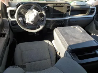 2024 Ford Super Duty F-250 SRW XL with VIN 1FT8W2BA8REF47973, listed as a Copart auction lot 41468795 with 129 mi miles and Salvage Title. Bid and sale history available at carsss.com. Image 8.