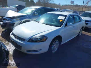 2012 Chevrolet Impala LT Retail with VIN 2G1WB5E36C1107964, listed as a IAAI auction lot 41639522 with NaN miles. Bid and sale history available at carsss.com. Image 2.
