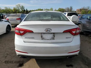 2016 Hyundai Sonata Sport with VIN 5NPE34AF9GH343247, listed as a Copart auction lot 54919635 with Not Provided miles and Salvage Title. Bid and sale history available at DreamBid. Image 6.