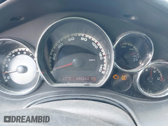 2009 Pontiac G6 1SB with VIN 1G2ZJ57B694245677, listed as a IAAI auction lot 42645718 with 188,261 mi miles and . Bid and sale history available at DreamBid. Image 7.