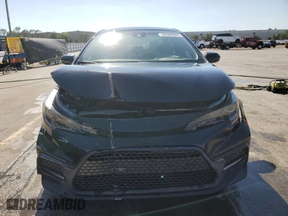 2020 Toyota Corolla SE with VIN 5YFS4RCE3LP047462, listed as a Copart auction lot 52968585 with 256,221 mi miles and Non Repairable. Bid and sale history available at carsss.com. Image 5.