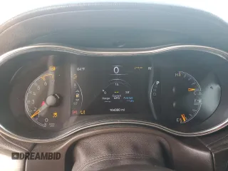 2016 Jeep Grand Cherokee Overland with VIN 1C4RJFCT2GC320247, listed as a Copart auction lot 50832195 with 104,300 mi miles and Salvage title. Bid and sale history available at DreamBid. Image 9.