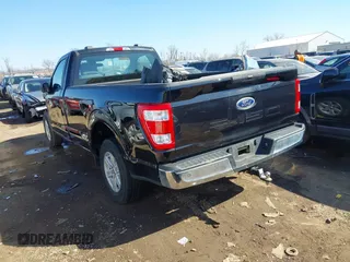 2021 Ford F-150 XL with VIN 1FTMF1CB4MKD64841, listed as a IAAI auction lot 41764428 with 21,628 mi miles and . Bid and sale history available at DreamBid. Image 3.