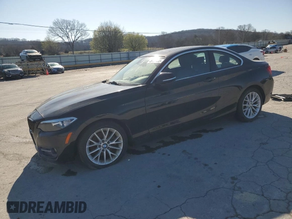 2016 BMW 2 Series 228i xDrive with VIN WBA1G9C55GV726300, listed as a Copart auction lot 49734435 with 55,425 mi miles and Clean title. Bid and sale history available at DreamBid. Image 1.