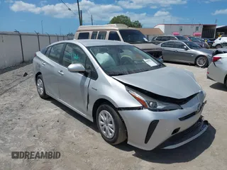 2022 Toyota Prius L Eco with VIN JTDKAMFU5N3184798, listed as a IAAI auction lot 41947227 with 35,943 mi miles and . Bid and sale history available at DreamBid. Image 1.