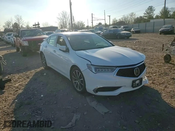 2020 Acura TLX with VIN 19UUB2F31LA000369, listed as a Copart auction lot 48179305 with 0 mi miles and Salvage Title. Bid and sale history available at carsss.com. Image 11.