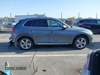 2020 Audi Q5 Premium with VIN WA1ANAFY2L2067095, listed as a IAAI auction lot 41929682 with 56,780 mi miles and . Bid and sale history available at DreamBid. Image 13.