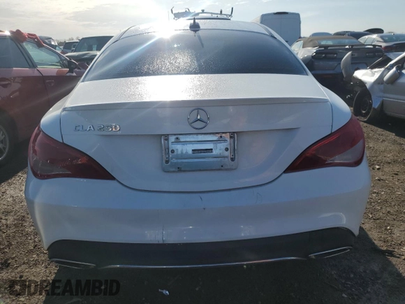 2018 Mercedes-Benz CLA 250 with VIN WDDSJ4EBXJN658054, listed as a Copart auction lot 54446815 with 94,834 mi miles and Salvage title. Bid and sale history available at DreamBid. Image 6.